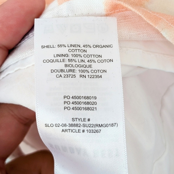 Aritzia Sunday Best Saida Floral Mini Babydoll Dress ~ Size Small - Picture 15 of 16